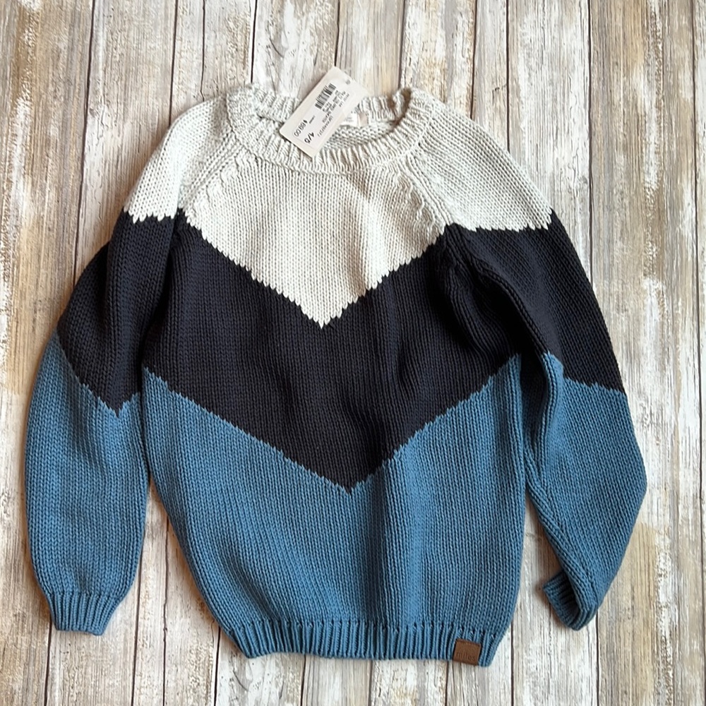NWT Petit Lem/Miles Baby brand  boys 100% cotton sweater size 4-5
